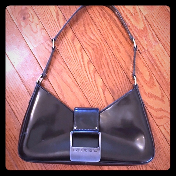 Guess Handbags - GUESS black purse with Guess logo( rare find)